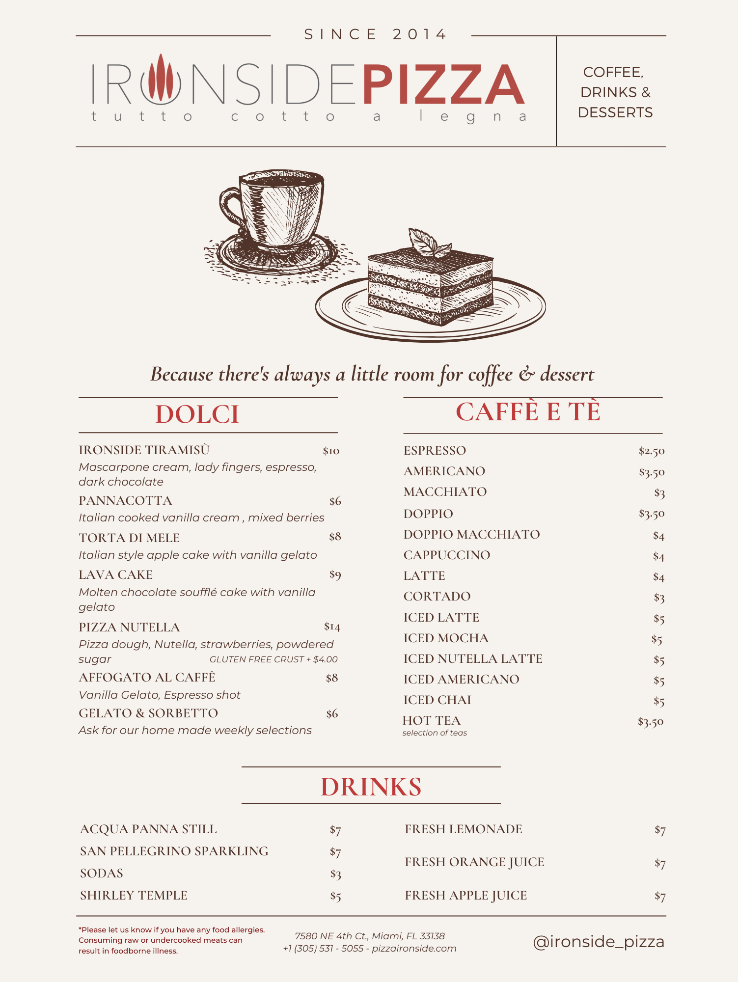 Menu Page 3